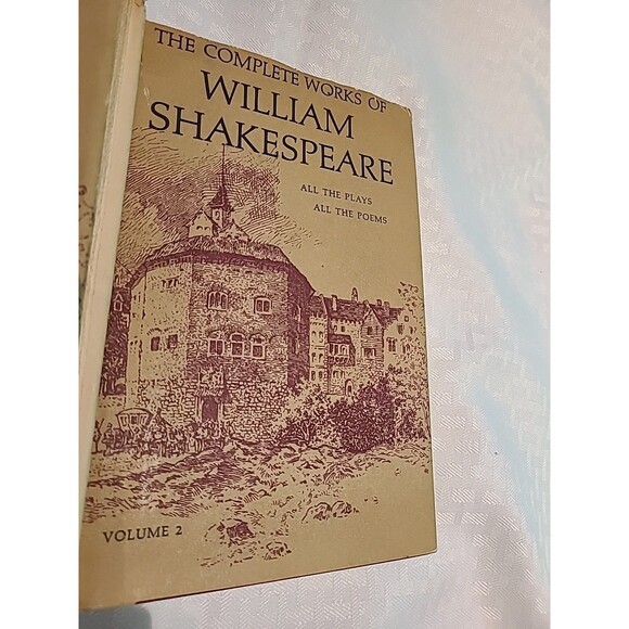 The Complete Works Of WILLIAM SHAKESPEARE Volumes 1 & 2 Set,  Book Club. Ed. - Picture 4 of 9